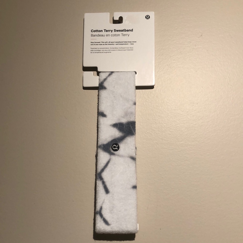 LULULEMON Terry Sweatband